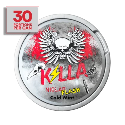 KILLA Niclab Flash Cold Mint 4mg