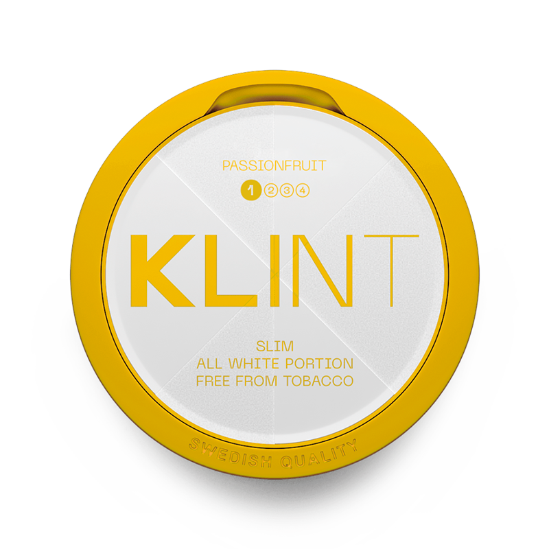 KLINT PASSIONFRUIT #1 SLIM 4mg KLINT PASSIONFRUIT #1 SLIM 4mg