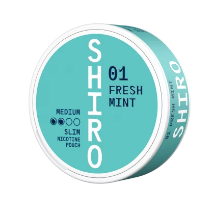 Shiro 01 Fresh Mint Medium Slim