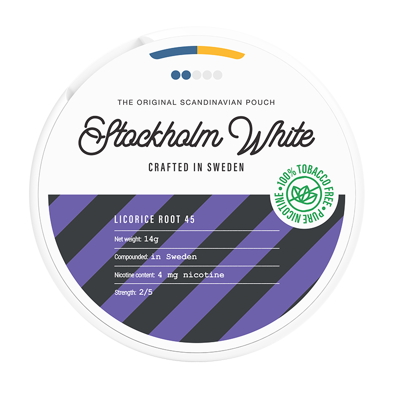 Stockholm White Licorice Root 4mg Stockholm White Licorice Root 4mg