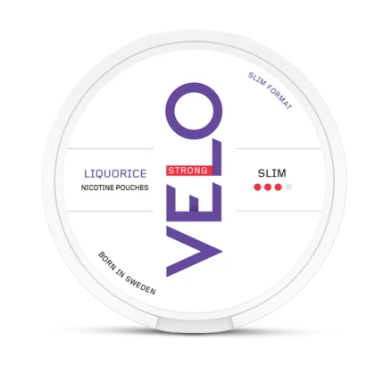 VELO Liquorice Strong Slim