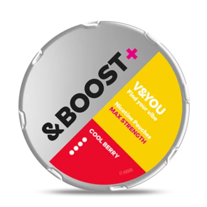 V&YOU &BOOST+ Cool Berry Extra Strong