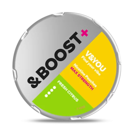 V&YOU &BOOST+ Fresh Citrus Extra strong