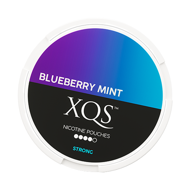 XQS Blueberry Mint Slim Extra Strong XQS Blueberry Mint Slim Extra Strong